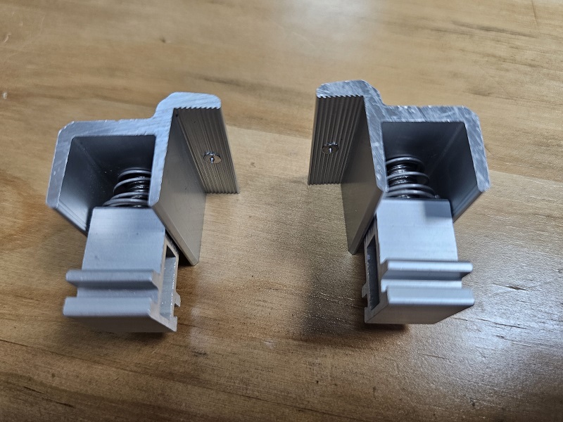 adjustable end clamp