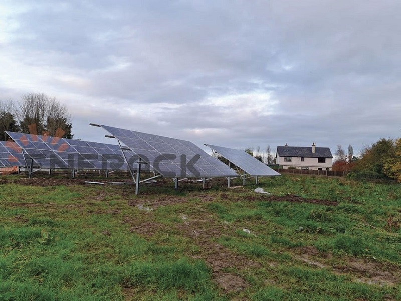 U pile ground solar mounting