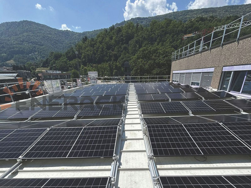 Ballasted solar mounting system