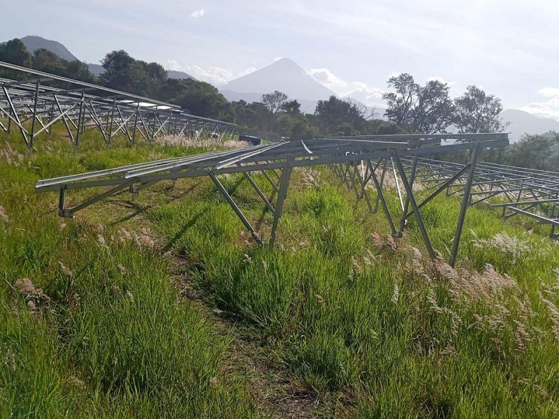ZAM ground solar mounting systems