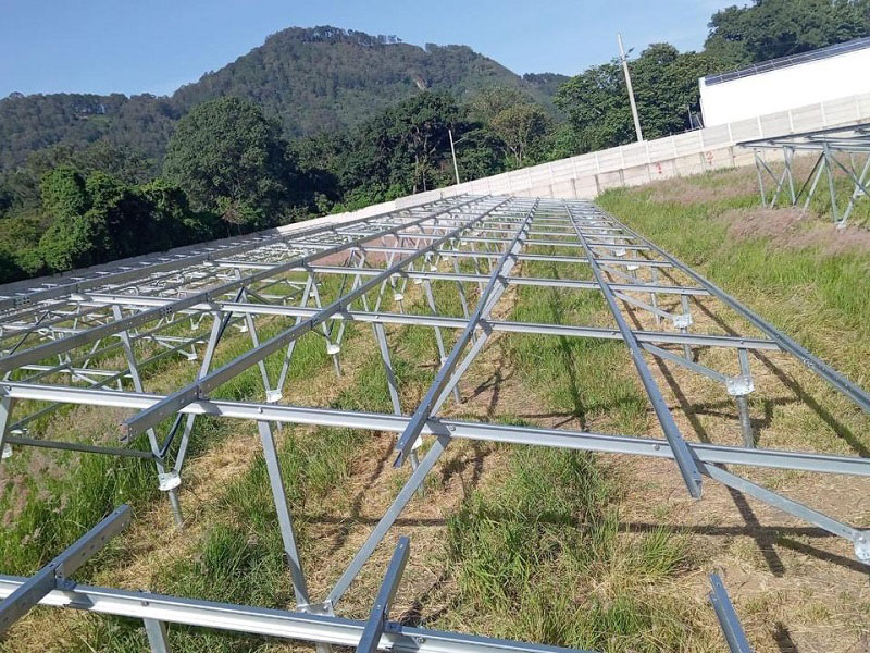 ZAM ground solar mounting systems