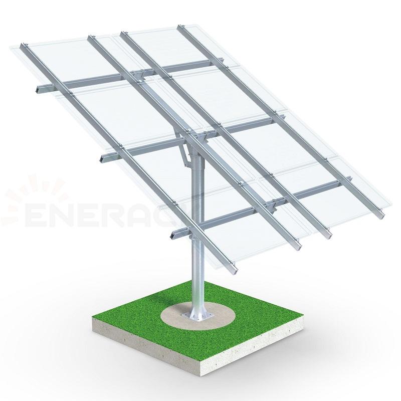 sistema de montagem solar de poste