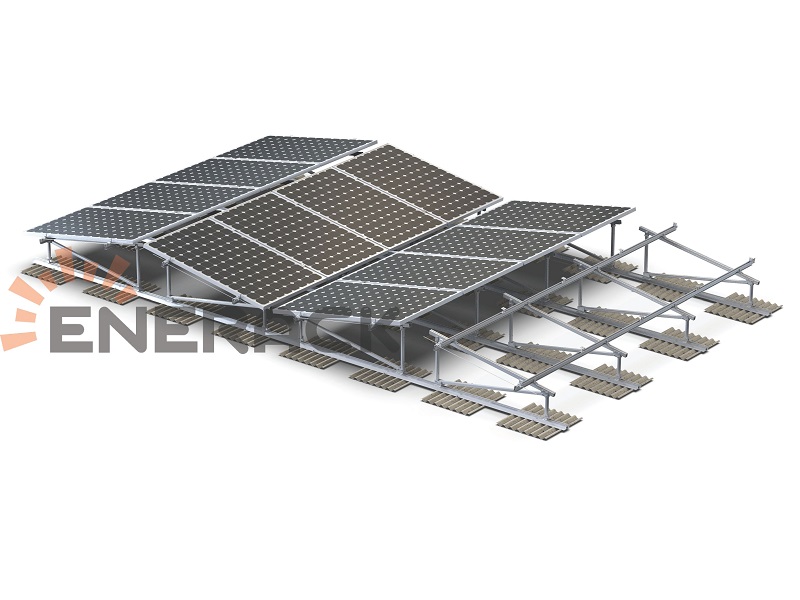 Sistema de montagem para telhado verde